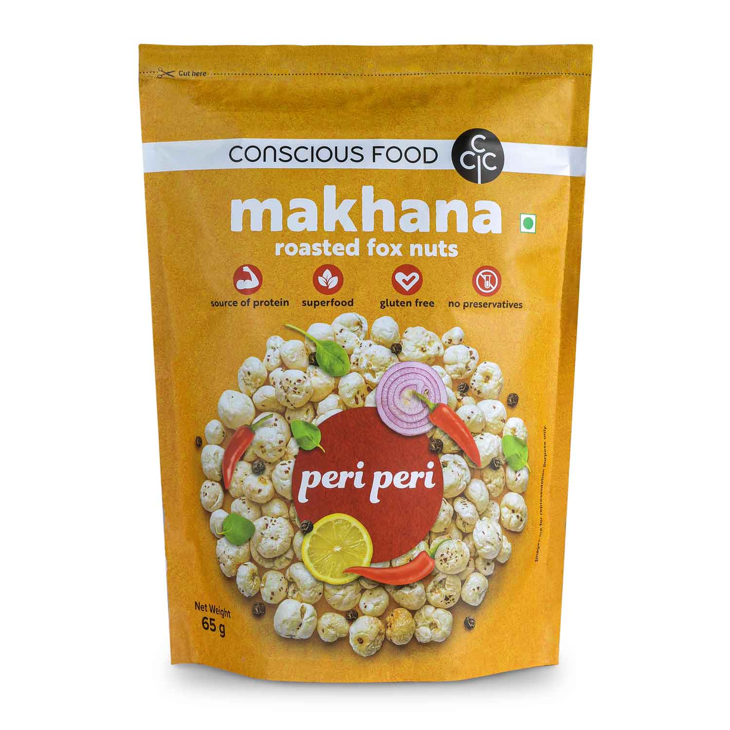 Conscious Food Peri Peri Makhana