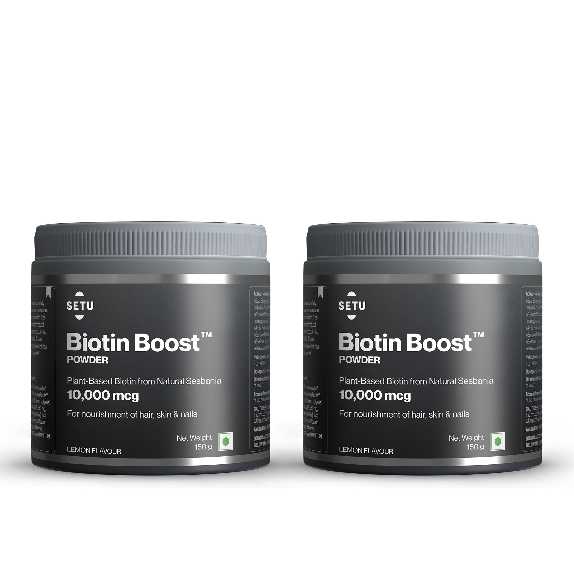 Setu Plant-based Biotin: Hair Powder