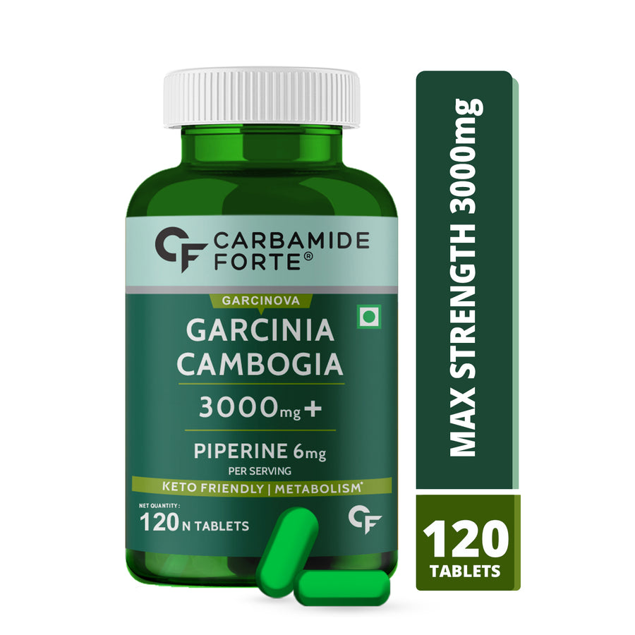 Mycf CF Garcinia Cambogia 3000mg 60% HCA & 6mg Piperine Per Serving | Weight Loss Supplement
