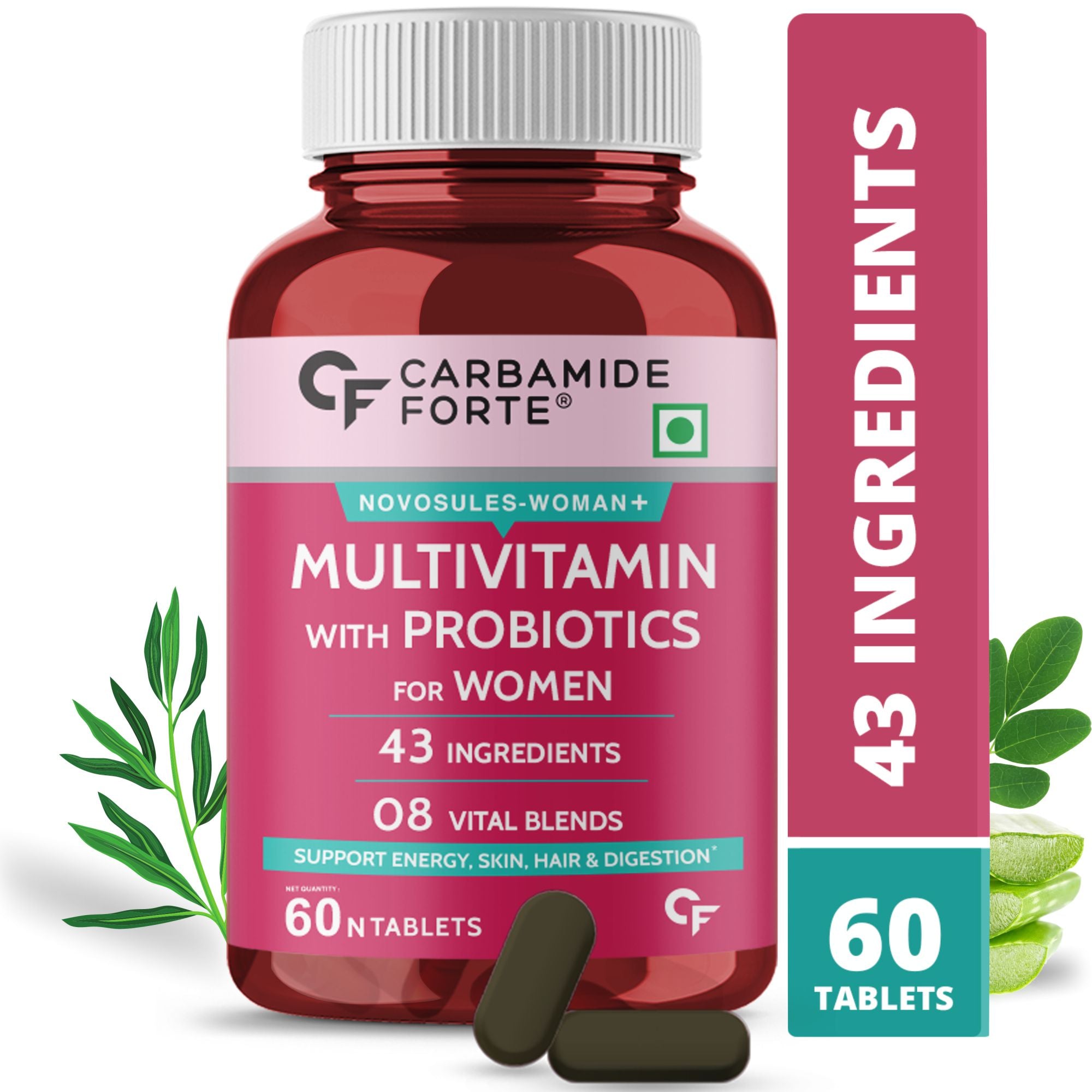 Mycf CF Multivitamins for Women Supplement - 43 Ingredients